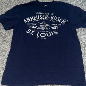 NWOT Unisex Anheuser Busch T-Shirt - St. Louis Logo